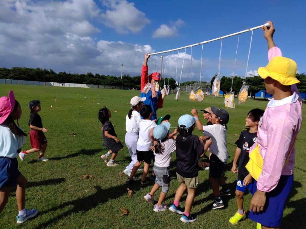 ぎのわん海浜公園多目的広場第２５回イベントミニミニ運動会