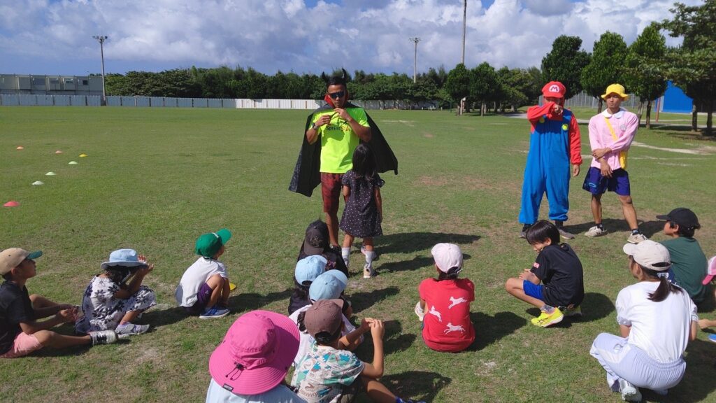 ぎのわん海浜公園多目的広場第２５回イベントミニミニ運動会