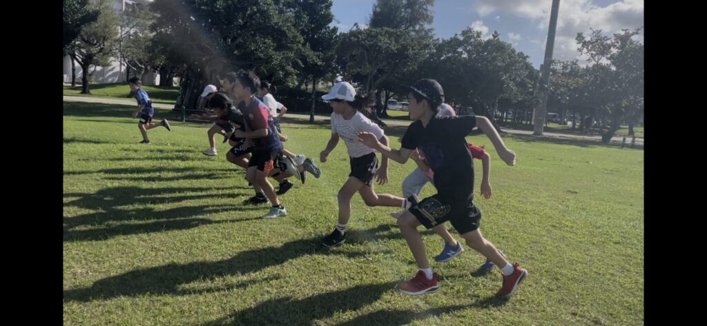 ぎのわん海浜公園多目的広場第２５回イベントミニミニ運動会