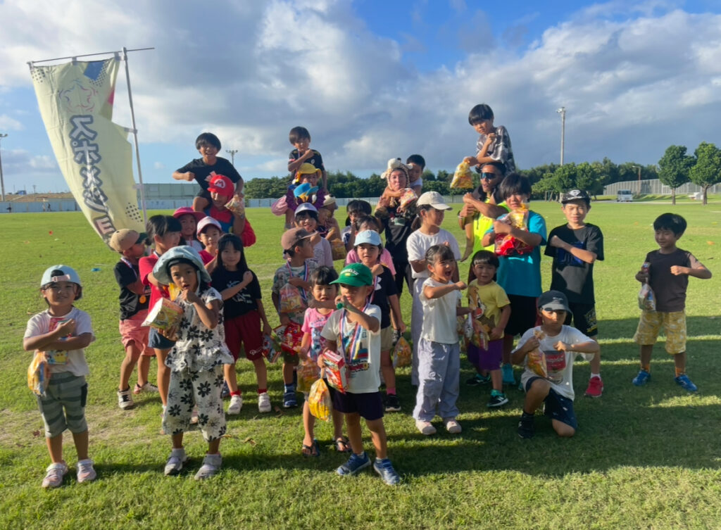 ぎのわん海浜公園多目的広場第２５回イベントミニミニ運動会