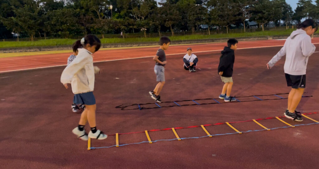 黄金の森陸上競技場Sprintジム練習日