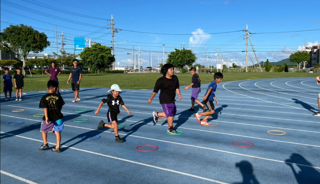 第32回MSJイベントかけっこ練習 与那古浜公園