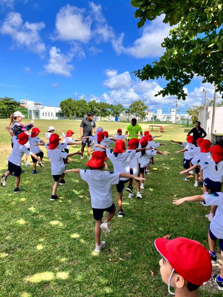 第3回長田小学校かけっこ教室 1年生