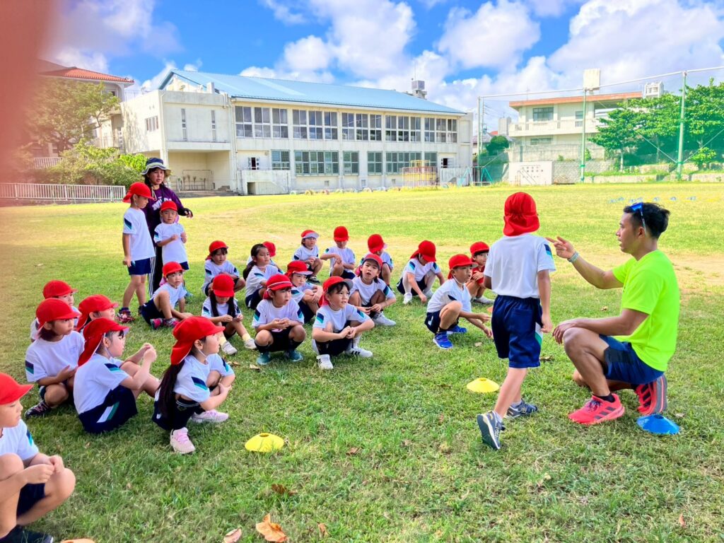 第3回長田小学校かけっこ教室 1年生