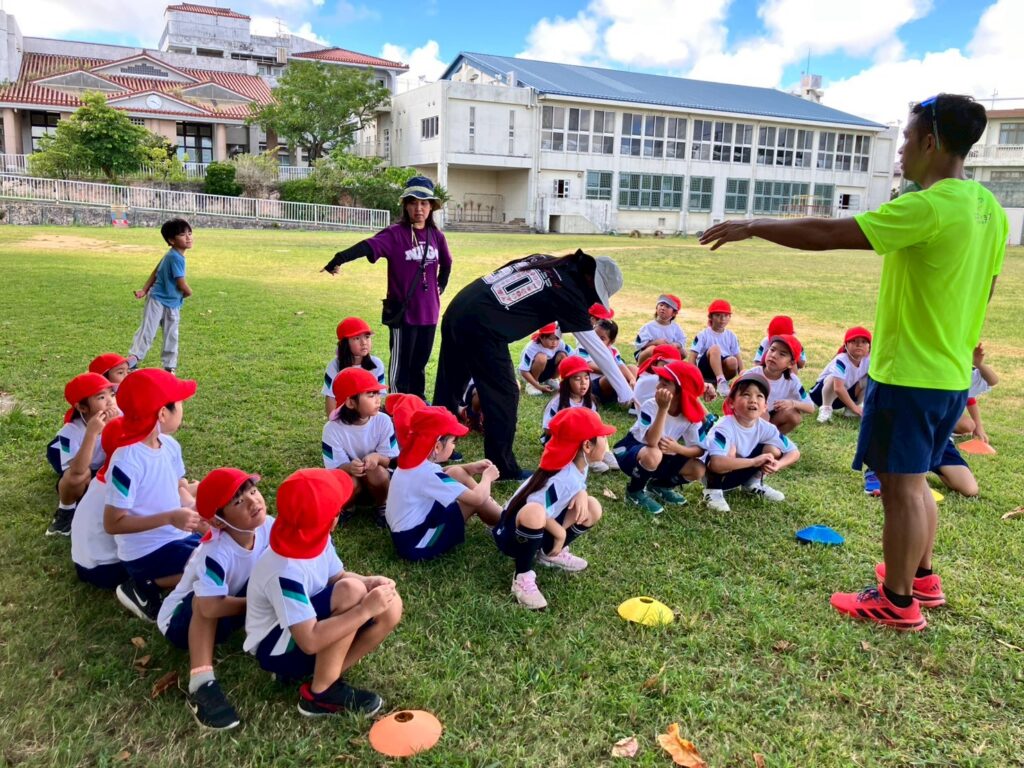第3回長田小学校かけっこ教室 1年生