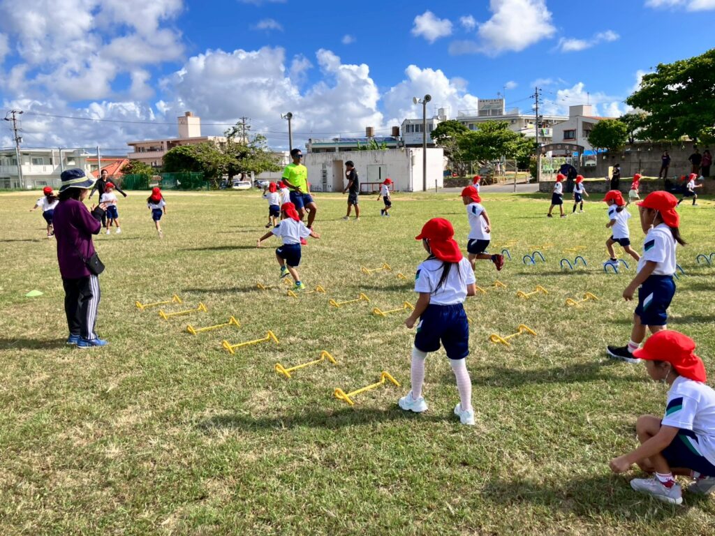 第3回長田小学校かけっこ教室 1年生