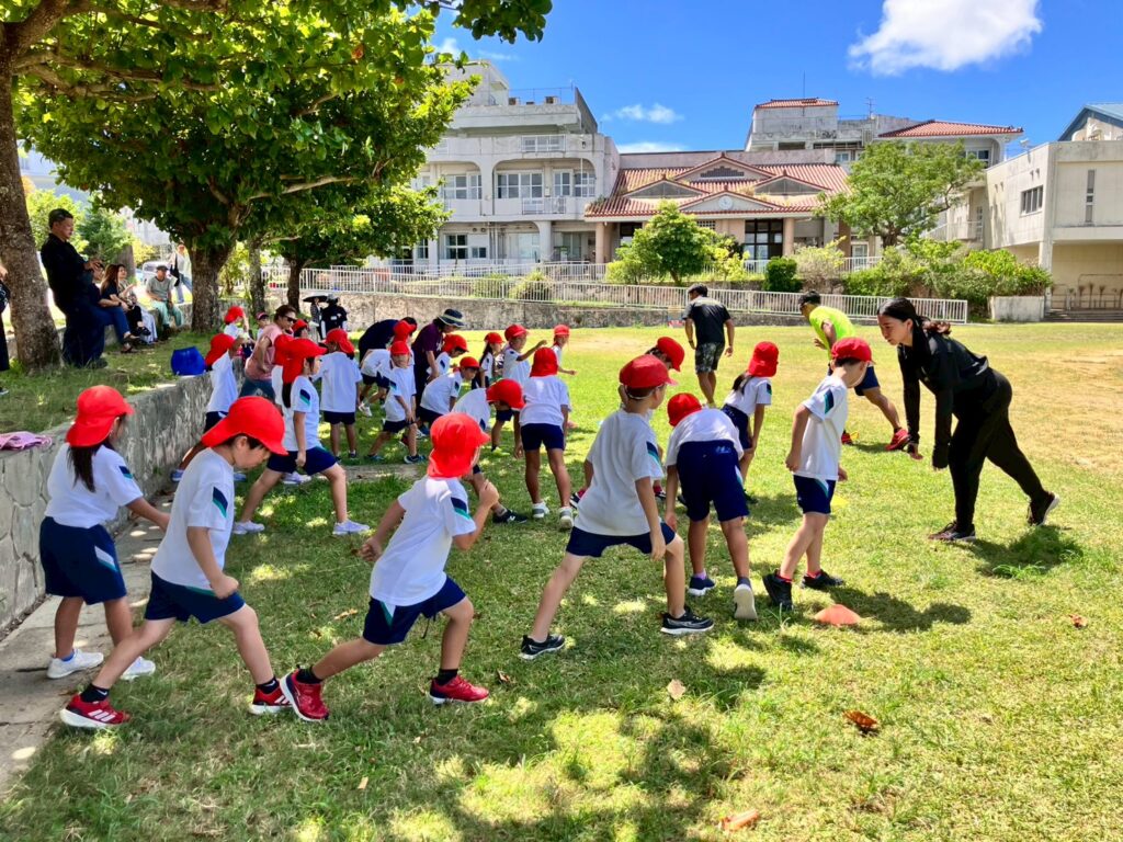 第3回長田小学校かけっこ教室 1年生